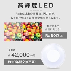 【売ります】LEDシーリングライト　の画像