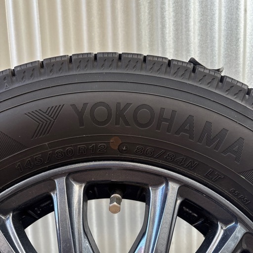 軽バン用スタッドレスタイヤ　YOKOHAMA  iceGURAD iG91
　