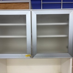 【ドリーム川西店限定】☆ジモティー見たよ割引☆ 難あり品 ニトリ 2枚扉オープンボード クリーニング済み 【2125560000029534】の画像