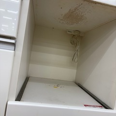 【ドリーム川西店限定】☆ジモティー見たよ割引☆ 難あり品 ニトリ 2枚扉オープンボード クリーニング済み 【2125560000029534】の画像