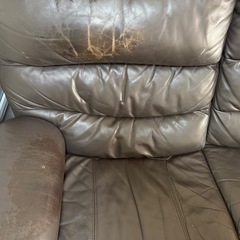 リクライニングソファー の画像