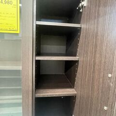 【ジャングルジャングル滋賀草津店】ジモティ来店特価‼ キッチンカウンター ブラウン J-2511152の画像