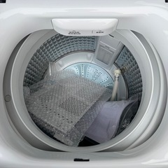 Haier 2024年製 5.5kg洗濯機 JW-U55MKの画像