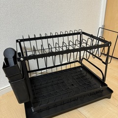 美品・多機能水切りラックの画像