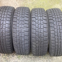 アルミ付きスタッドレス4本組　155 65 13の画像