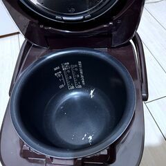 【象印 圧力IH炊飯器 5.5合炊】プラチナ厚釜付き 黒色／豪熱沸とう／わが家炊き／再加熱機能／持ち運び取手付きの画像