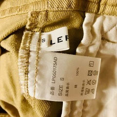 ワイド綿パンツの画像