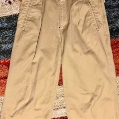 ワイド綿パンツの画像