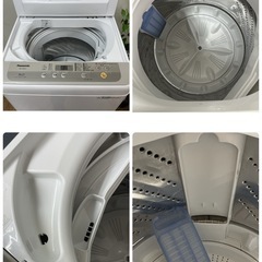 R502 ☀️ Panasonic 洗濯機 （洗濯5.0㎏) 19年製 NA-F50B12 ⭐ 動作確認済 ⭐ クリーニング済の画像