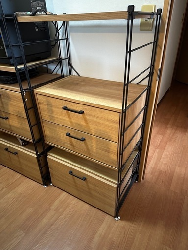 ウッドシェルフ ラック シェルフ 棚 収納 収納ラック 山善 YAMAZEN