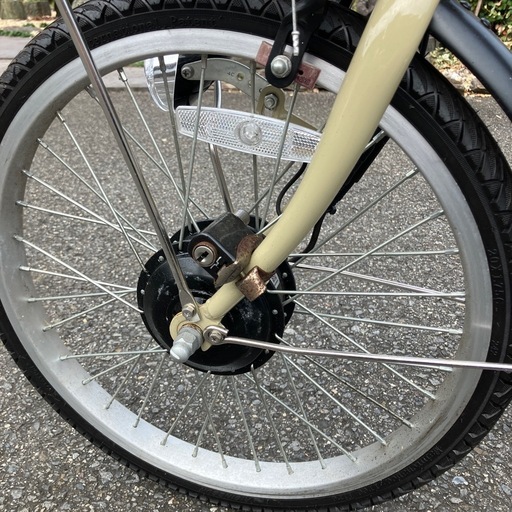 ノーパンク電動アシスト三輪自転車 ミムゴ アクティブプラス