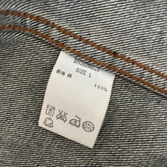 ライトオン　デニムジャケット　Lサイズの画像