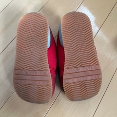 ミキハウス　スニーカー　14.5cm 赤　の画像