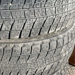 【★引き取り限定】ブリジストン BLIZZAK REVO1 スタッドレスタイヤ ホイール 4本セット 145R70R12 軽トラ・バン等 2005年51周目製の画像