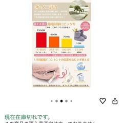 足温器1000円USBフットウォーマーの画像