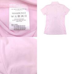 SCHOCKEMOHLE ショッケミューレ ハーフジップ 半袖 ストレッチ ライディング シャツ S ピンク レディース 乗馬 馬術の画像