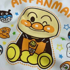 【中古】アンパンマン　食事用エプロンの画像
