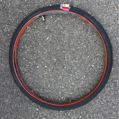 IRC　日本製 自転車用 タイヤ「CITY POPS（シティポップス） 超快適80型 WO 24x1 3/8」チューブ付きの画像