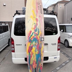 ロングボード　
サーフィンの画像