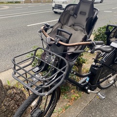 👶3人乗り対応👧👩BRIDGESTONE 子供乗せ電動アシスト自転車 HYDEE Ⅱ 26型 内装3段変速 2019年モデル HY6B49 26インチ 電動自転車 ブリヂストン NO.2165Ｆ　の画像