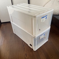 収納ケース2個セットの画像