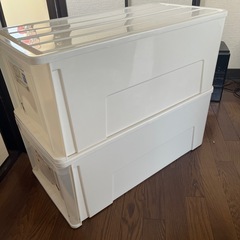 収納ケース2個セットの画像