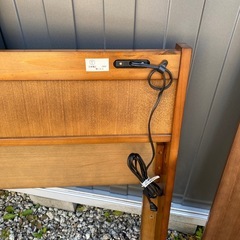 ニトリシングルベッドの画像