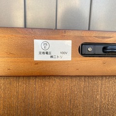 ニトリシングルベッドの画像