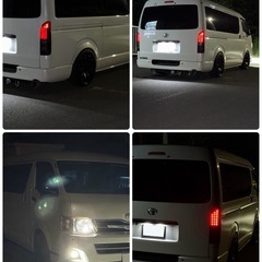 トヨタ　200系ハイエース　ワイド　車検ありの画像