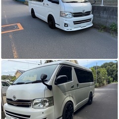 トヨタ　200系ハイエース　ワイド　車検ありの画像