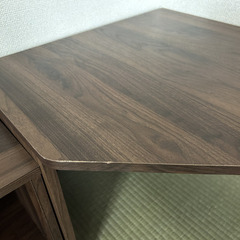 ローデスク、L型、引き出し有り、3体合わせの画像