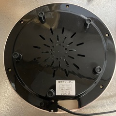 電気ウォーマー　昭和レトロ　卓上　未使用の画像