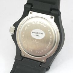 動作品 maruman AREZZO クオーツ式腕時計 AR001 3針 逆回転防止ベゼル ダイバーズウォッチ 25年11月電池交換 札幌市 清田区 平岡の画像