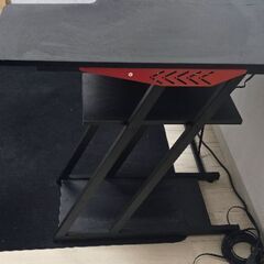 L字パソコンデスクの画像