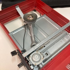 タキタ TKT-F15カセットコンロ 赤　動作確認済みの画像