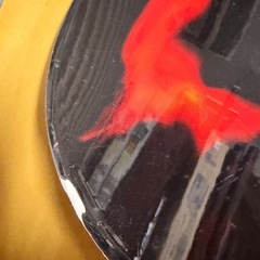 No.061中古品　スノーボード　151151黒きすまーくキスマークの画像