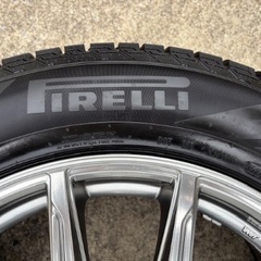 【極美品】アルファード40系対応　ピレリ ICE ZERO 225/60R18 2024年製 1シーズン使用 ホイール付き 4本セット スタッドレスタイヤの画像