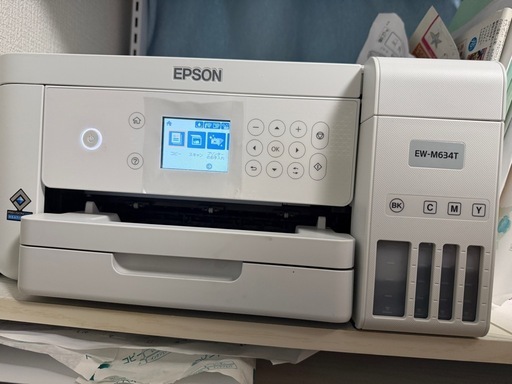 EPSON EW-M634T A4カラーインクジェット複合機 ホワイト