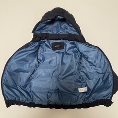 green label relaxing フード付きダウンコートの画像