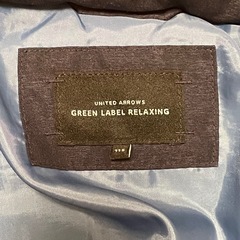 green label relaxing フード付きダウンコートの画像