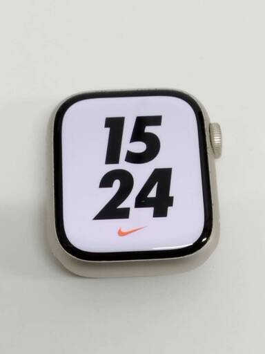 Apple Watch Nike Series 7/GPS+セルラー/41mm/A2476/スターライト〈MKJ33J/A〉