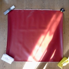 【引渡し11/16まで】銀河工房 合皮生地 マリーナ777（巾92cm×100cm）の画像