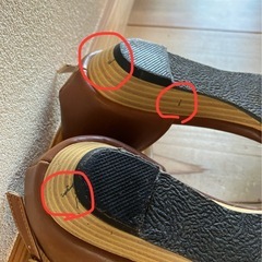 キャメルサンダルの画像