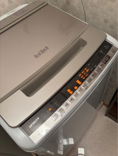 東Z#434 動作品 HITACHI ビートウォッシュ8kg  BW-V80E (N)  2019年製 