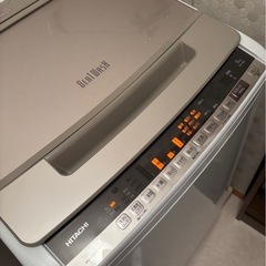 東Z#434 動作品 HITACHI ビートウォッシュ8kg  BW-V80E (N)  2019年製 の画像