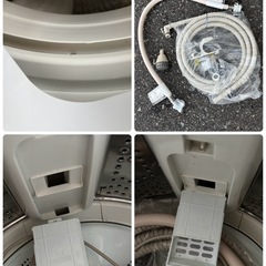 東Z#434 動作品 HITACHI ビートウォッシュ8kg  BW-V80E (N)  2019年製 の画像