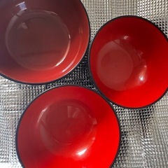 プラスチック🍚茶碗3個セット
の画像