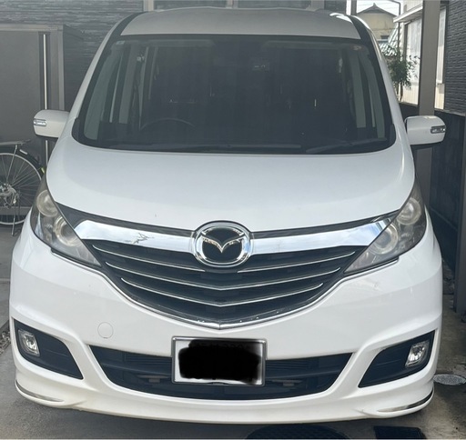 マツダ　ビアンテグランツ　スカイアクティブ　前後ドラレコ、ETCつき付き　2013年7月