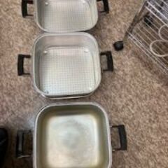 ID:159159　蒸器３段の画像