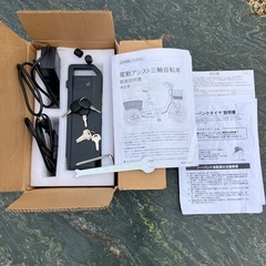 ノーパンク電動アシスト三輪自転車 ミムゴ アクティブプラスの画像